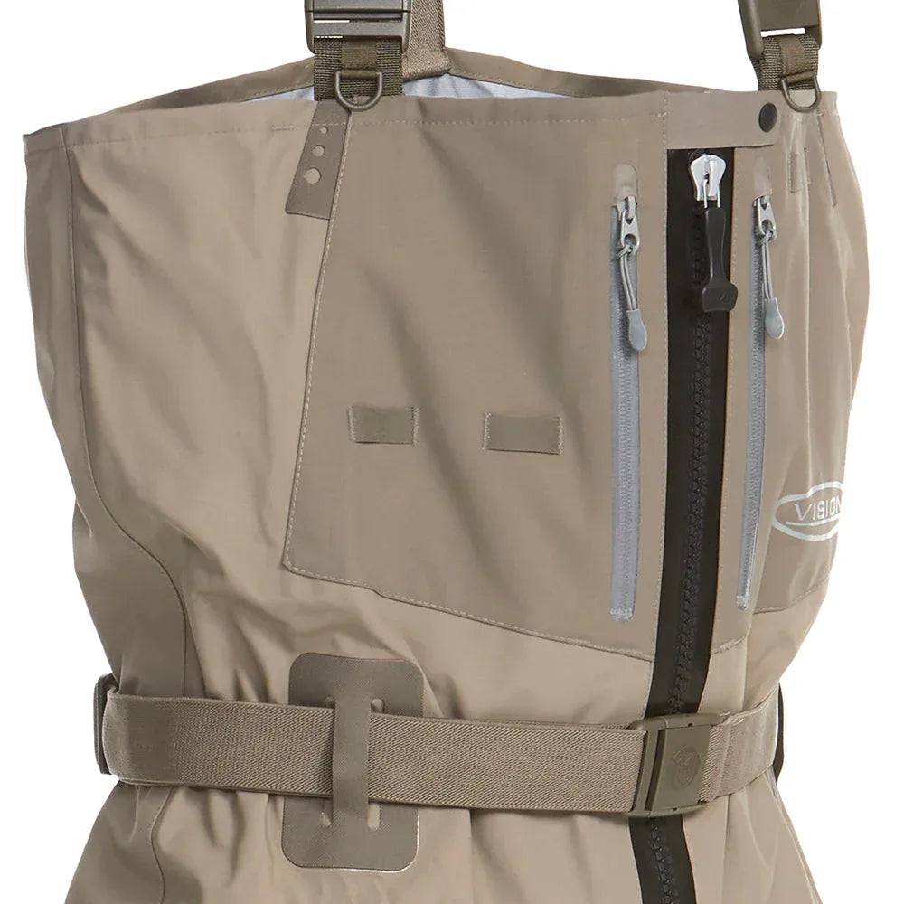 Vision Koski Zip kahluuhousut - Happy Angler