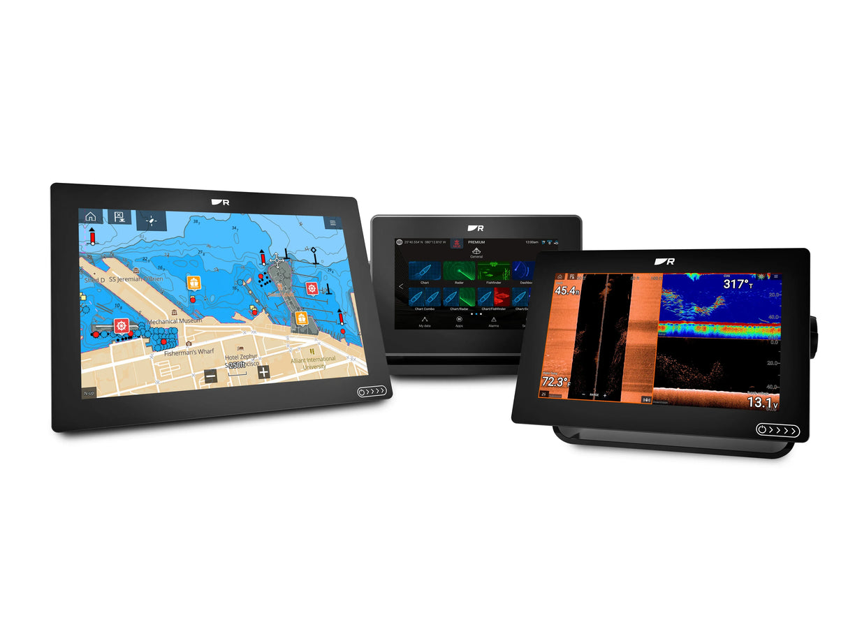 Raymarine AXIOM+ 9 yhdistelmälaite + Pohjois-Euroopan kartta - Happy Angler