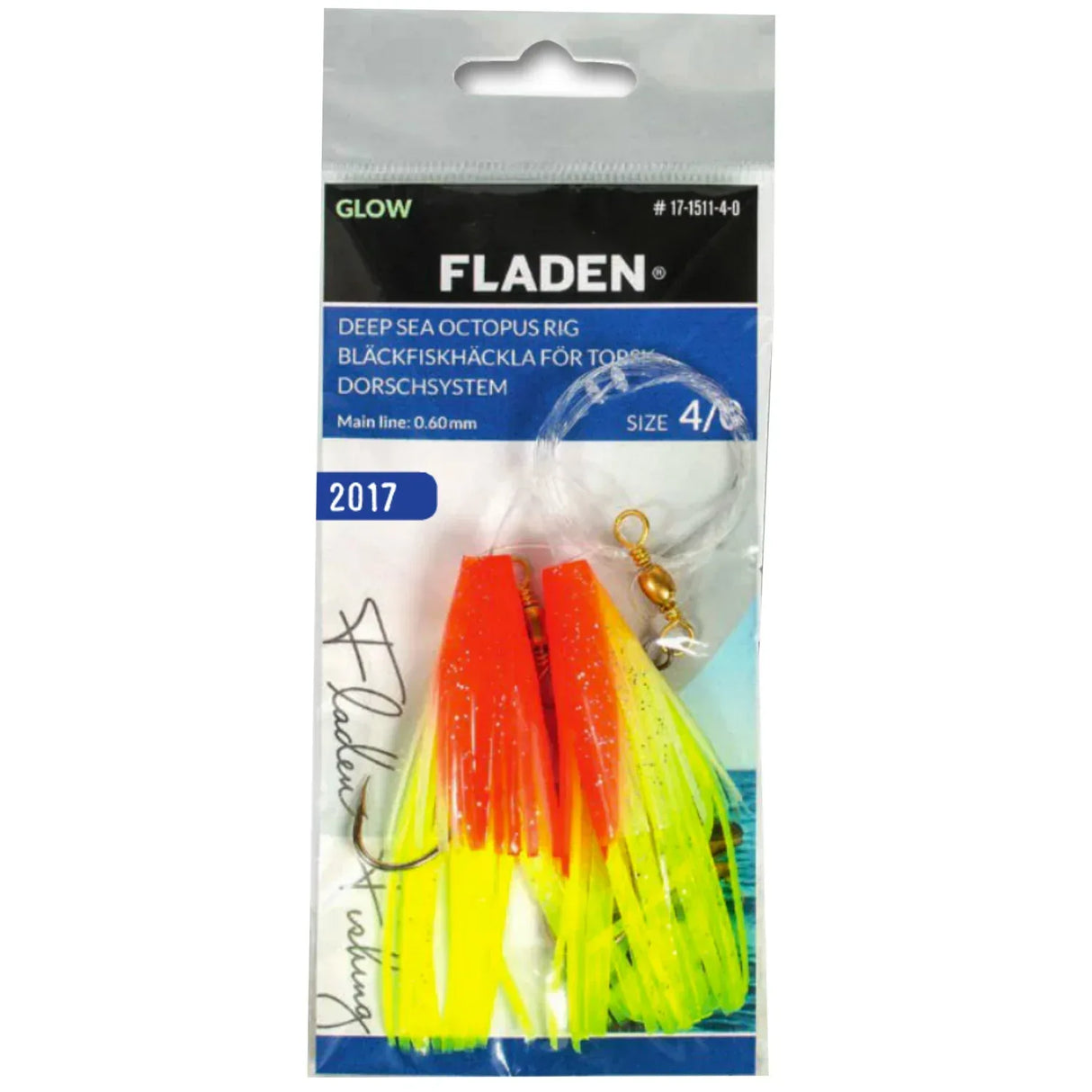 Fladen Glowing Squids litka - Happy Angler
