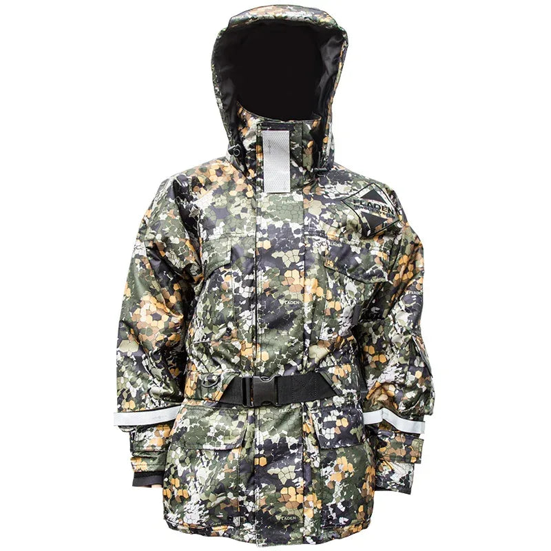 Fladen 846C Pixel Camou kelluntatakki - Happy Angler