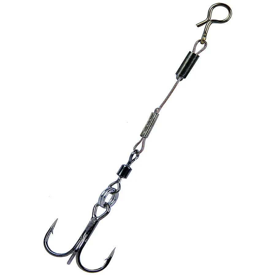 K.P lisäkoukku leikarilla 4 cm / 12 kg 2 kpl/pkt - Happy Angler