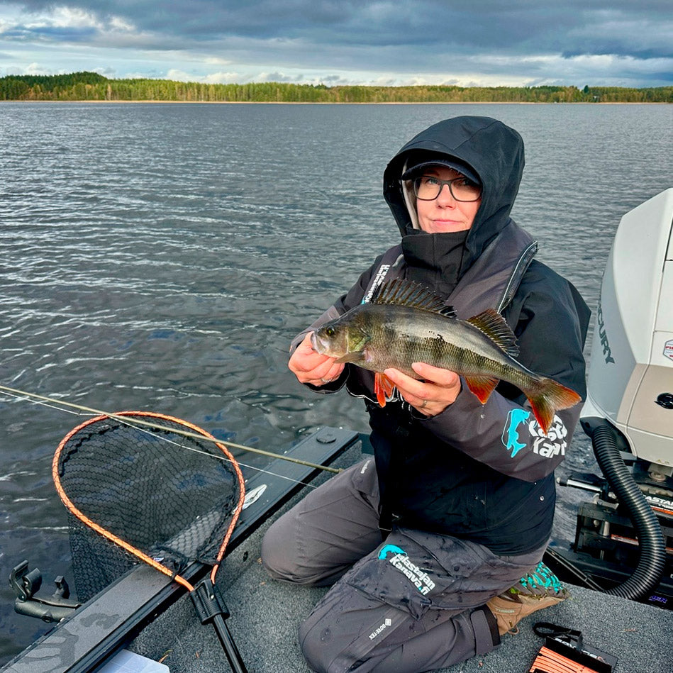 Kalastajan Kanava luottaa Grundensin varusteisiin
