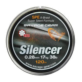 Savage Gear HD8 Silencer Green 120 m kuitusiima - Happy Angler