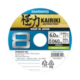 Shimano Kairiki 8 Mantis Green 3000 m kuitusiima