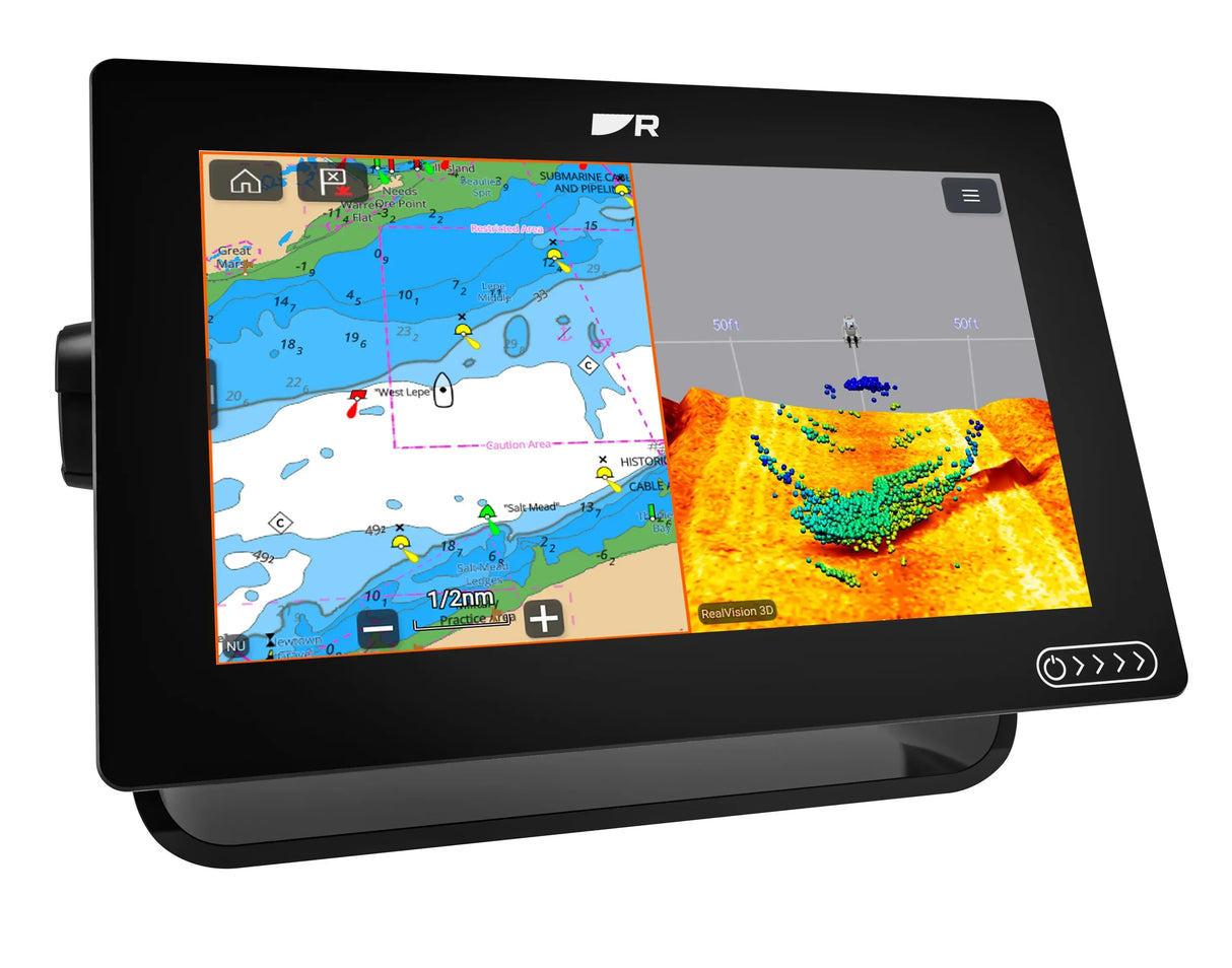 Raymarine AXIOM+ 9 RV yhdistelmälaite + Pohjois-Euroopan kartta - Happy Angler