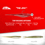 Rapala CrushCity The Jerk 18 cm jigi 3 kpl/pkt