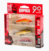 Rapala 90 vuotta R90 Countdown Small Bright vaappulajitelma 3 kpl/pkt