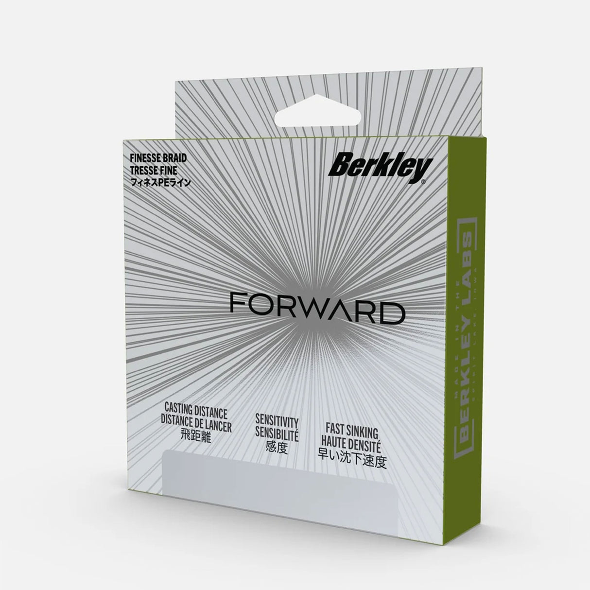 Berkley Forward Low Vis Green 300 m kuitusiima