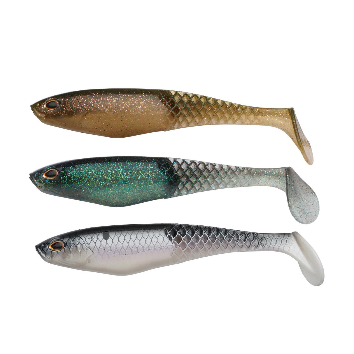 Berkley Cullshad 15 cm Clear Water Mix jigi 3 kpl/pkt