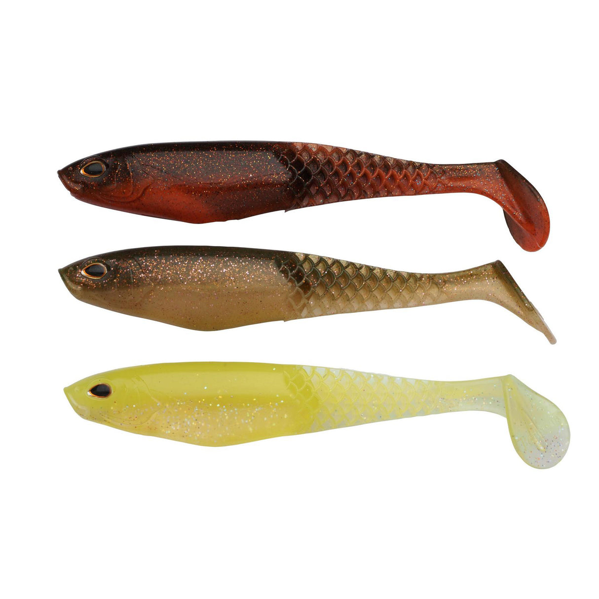 Berkley Cullshad 15 cm Dark Water Mix jigi 3 kpl/pkt