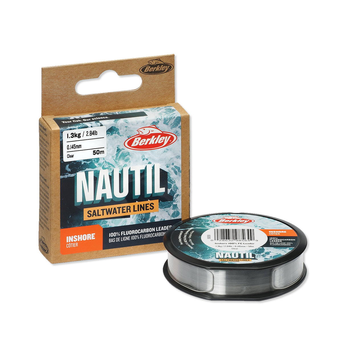 Berkley Nautil Fluorocarbon Leader 50 m
