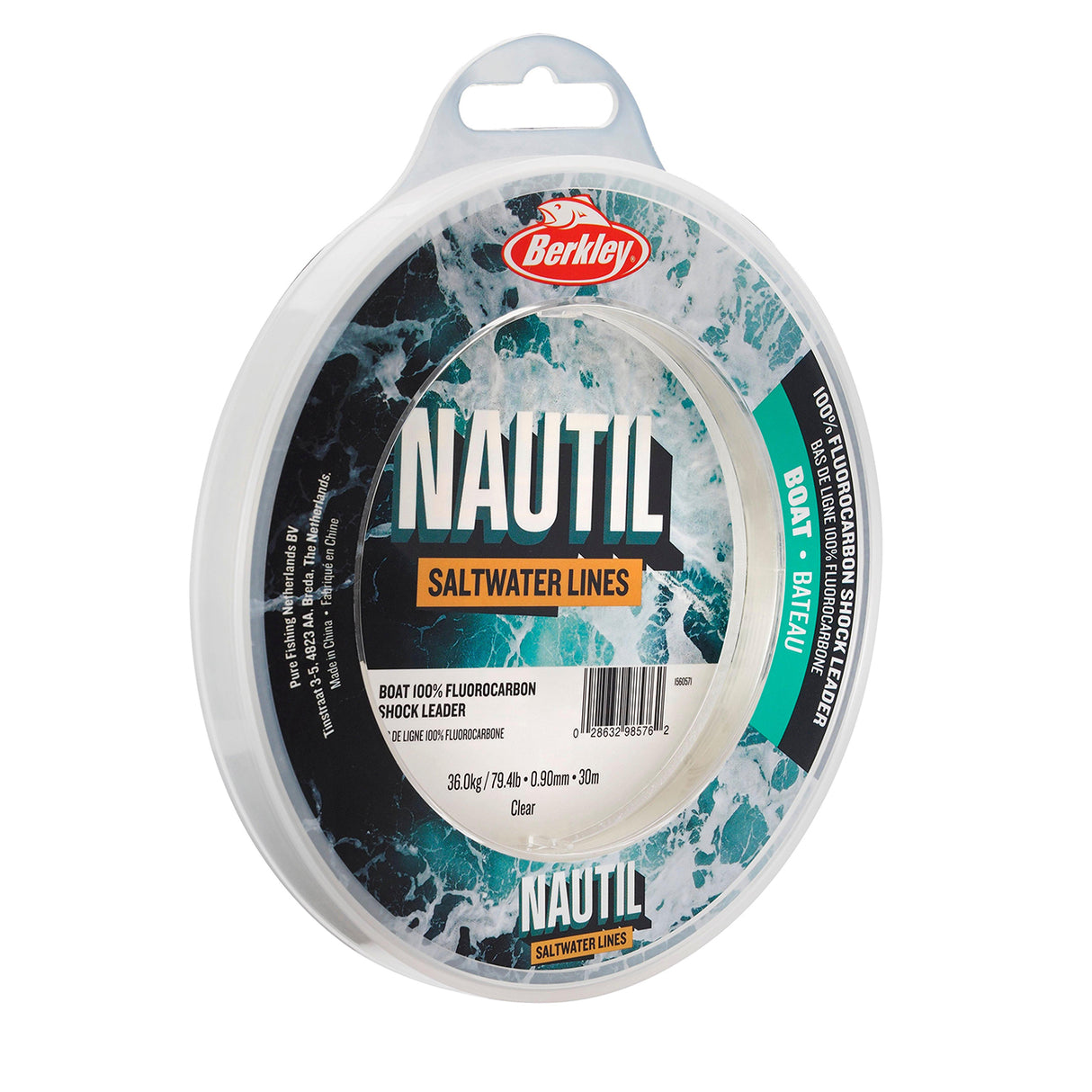 Berkley Nautil Fluorocarbon 30 m perukemateriaali