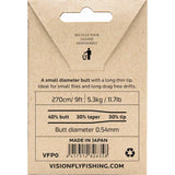 Vision Prisma Fluorocarbon Leader 9´ kartioperuke - Happy Angler