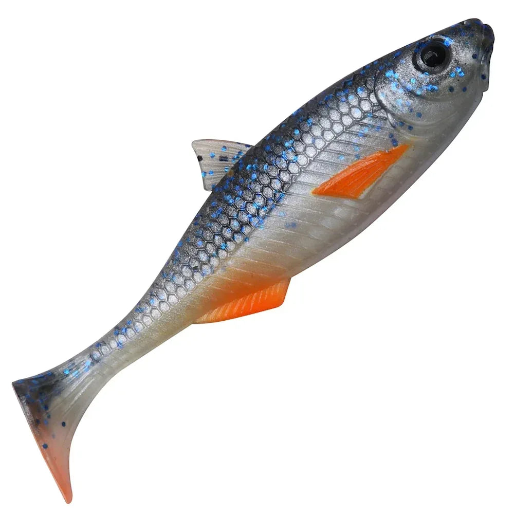 Patriot Baitfish 8 cm MEGA jigilajitelma 64 kpl + jigipäät + rasia - Happy Angler