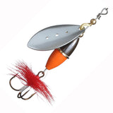 Myran Wipp Oranssi-Musta 5 g lippa - Happy Angler