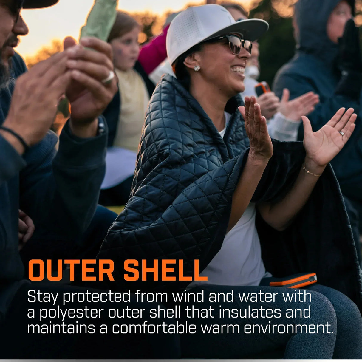 THAW Heated Wrap 2.0 lämmitettävä peite 10000 mAh akulla - Happy Angler