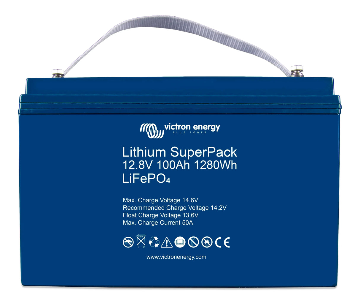 Victron Lithium SuperPack 12V 100 Ah High Current litiumakku - Happy Angler
