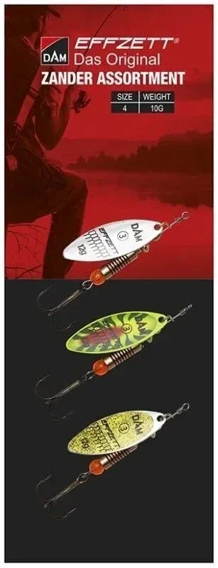 DAM Zander 12 g lippalajitelma 3 kpl/pkt - Happy Angler