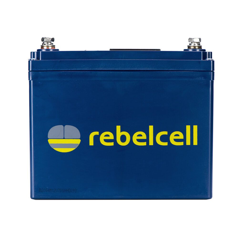 Rebelcell 12V 70 Ah litiumakku