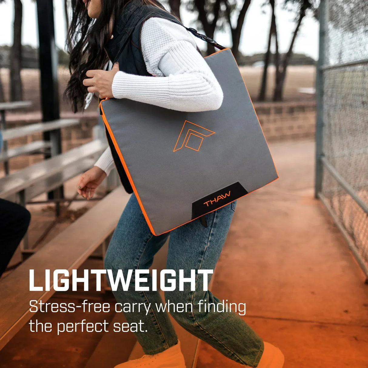 THAW Heated Seat Pad lämmitettävä istuinalusta 10000 mAh akulla - Happy Angler
