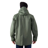 Grundens 1926 Regnkläder Coat Stone Moss sadetakki - Happy Angler