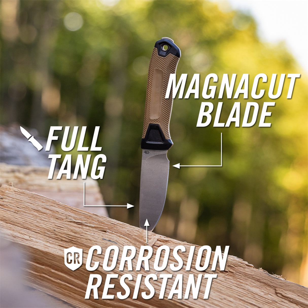 Gerber Strongarm Camp Magnacut veitsi