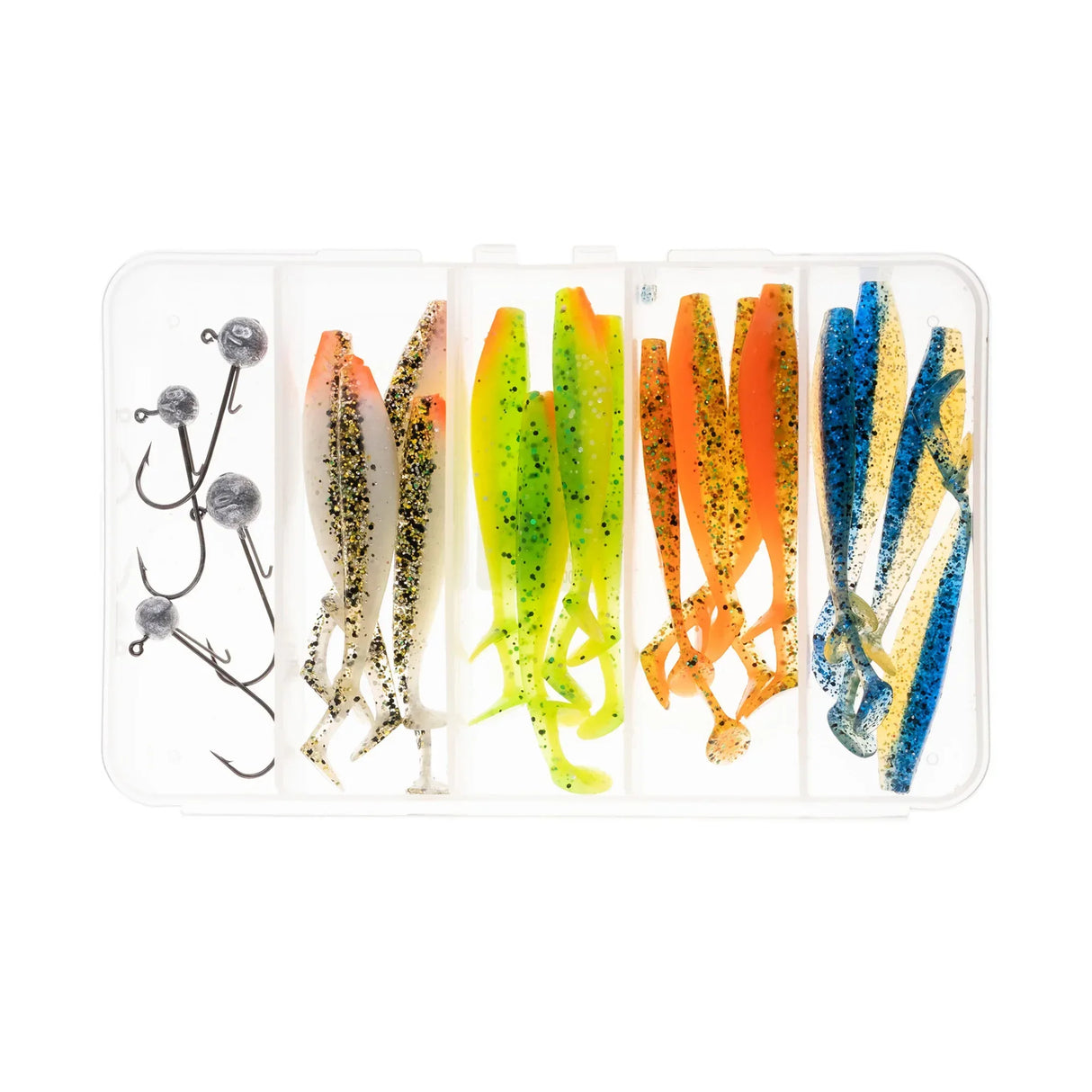 Veka Twin Tail 8 cm jigilajitelma 16kpl/pkt - Happy Angler