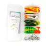 Jasu Louhi jigilajitelma 6 cm 16kpl + jigipäät - Happy Angler