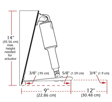 Lenco trimmilevysarja 9" x 9" 12V - Happy Angler