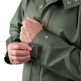 Grundens 1926 Regnkläder Coat Stone Moss sadetakki - Happy Angler