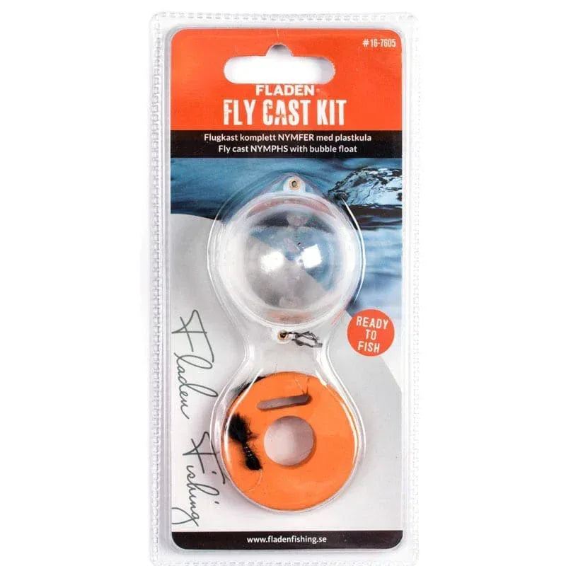 Fladen Fly Cast Kit Nymphs heittoperhosetti - Happy Angler