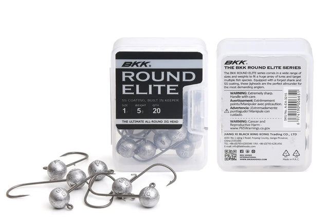 BKK Round Elite Classic 7 g jigipää 20 kpl/pkt - Happy Angler