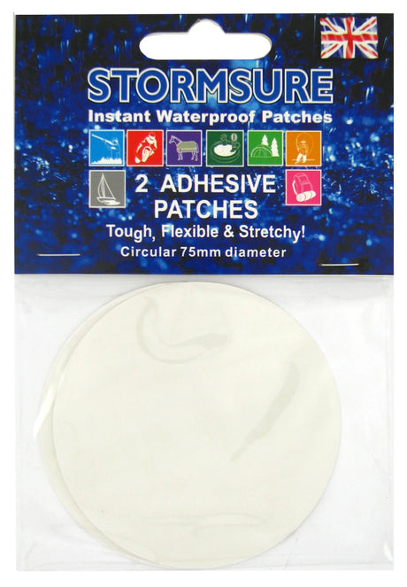 Stormsure korjauspaikka liimalla 75 mm 2 kpl/pkt - Happy Angler