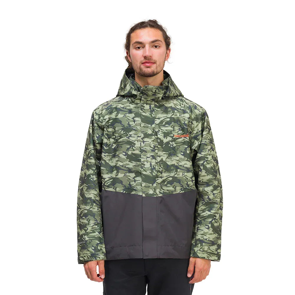 Grundens Downrigger Gore-Tex Camo Green takki - Happy Angler