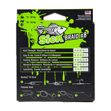 Berkley Sick Braid X8 Flame Green 300 m kuitusiima