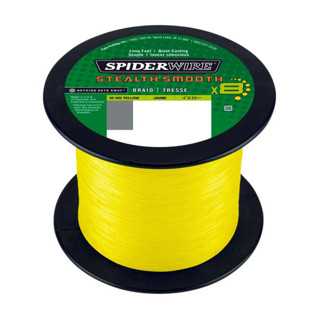 Spiderwire Smooth 8 keltainen 2000 m - Happy Angler
