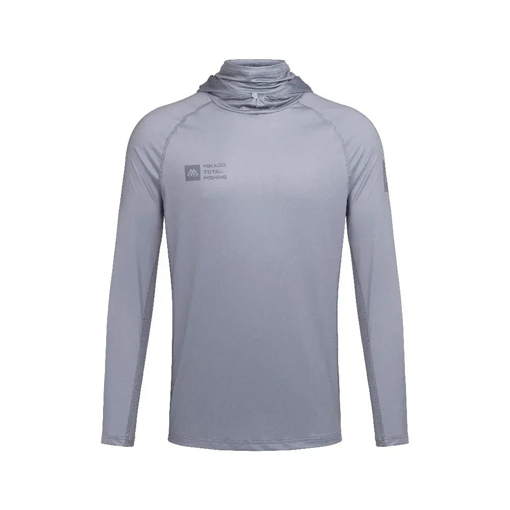 Mikado UPF50+ kalastuspaita hupulla - Happy Angler