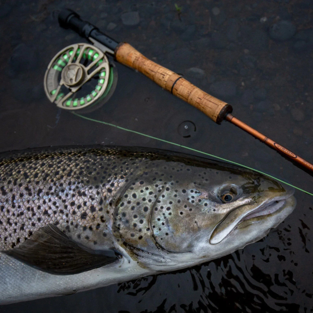 Vision XLV Black perhokela - Happy Angler