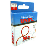 Unyl Winter 50 m punainen monofiilisiima - Happy Angler