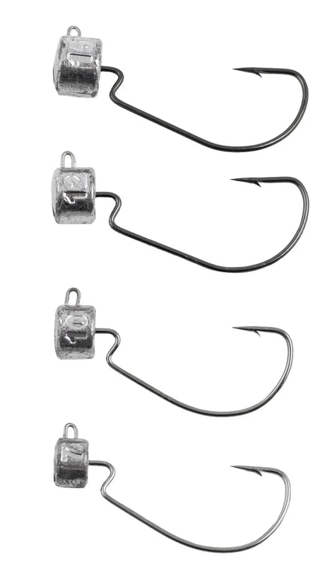 Veka NED Offset Kuha jigipäälajitelma 12 kpl - Happy Angler