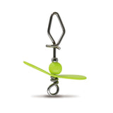 VMC Spy Snap UV Chartreuse viehelukko propellilla 3 kpl/pkt