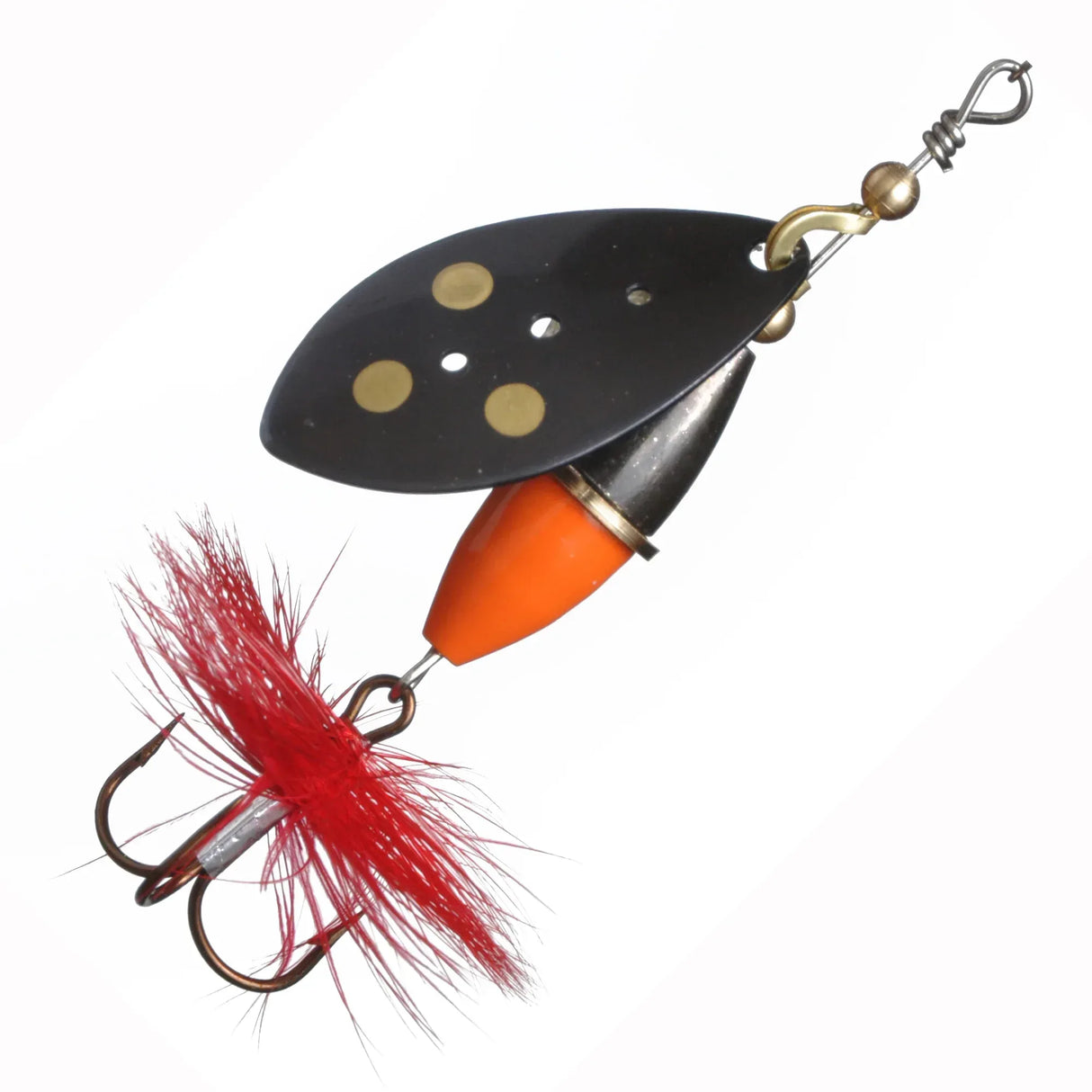 Myran Wipp Oranssi-Musta 5 g lippa - Happy Angler