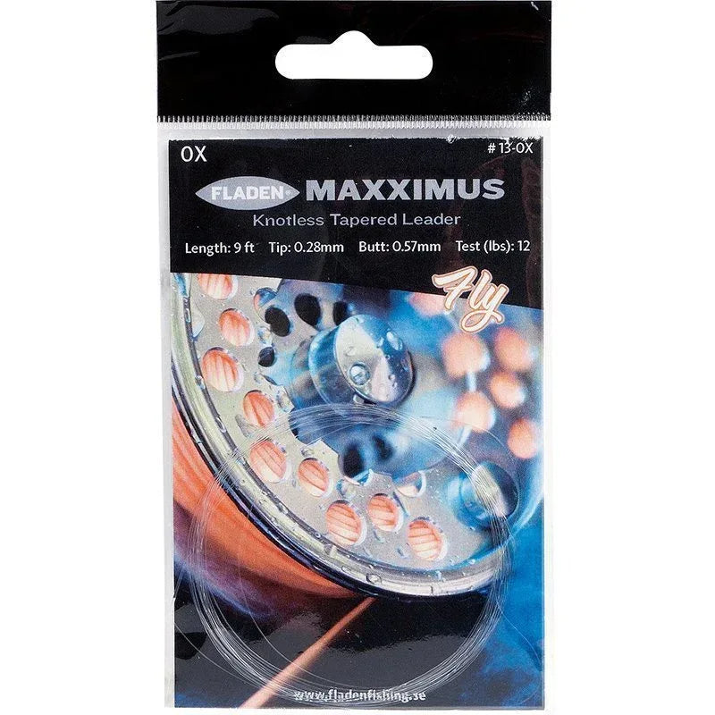 Maxximus Tapered Fly Leader kartioperuke - Happy Angler