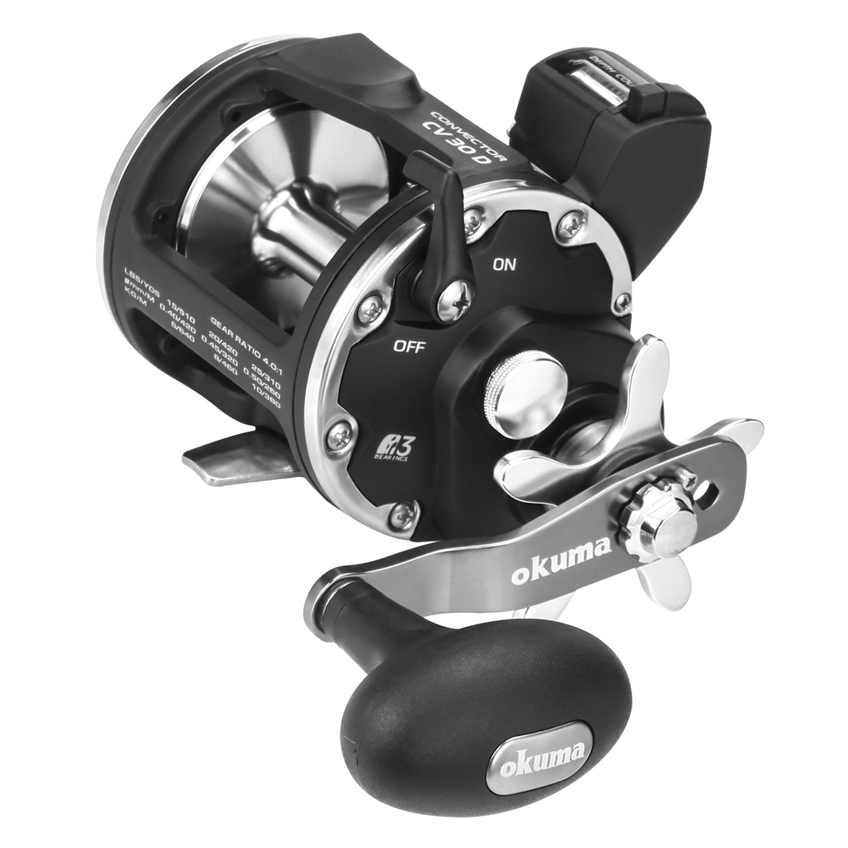 Okuma Convector Line Counter hyrräkela siimalaskurilla