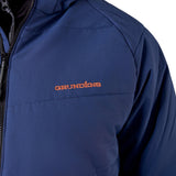 Grundens Turbulence Insulated Hoodie Navy huppari / takki - Happy Angler
