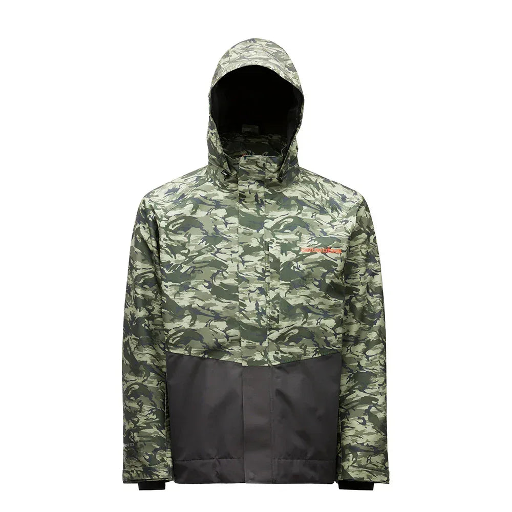 Grundens Downrigger Gore-Tex Camo Green takki - Happy Angler
