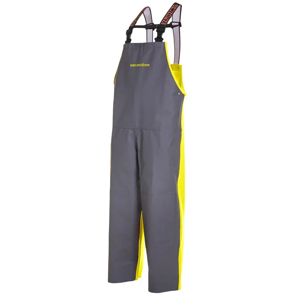Grundens Hauler Bib Hi-Vis Yellow housut - Happy Angler