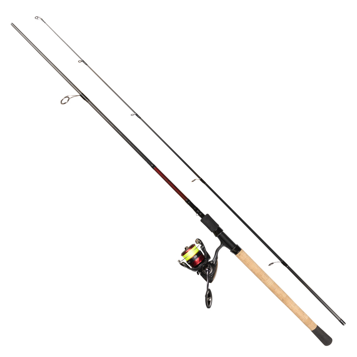 Daiwa Ninja LT avokelasetti kuitusiimalla