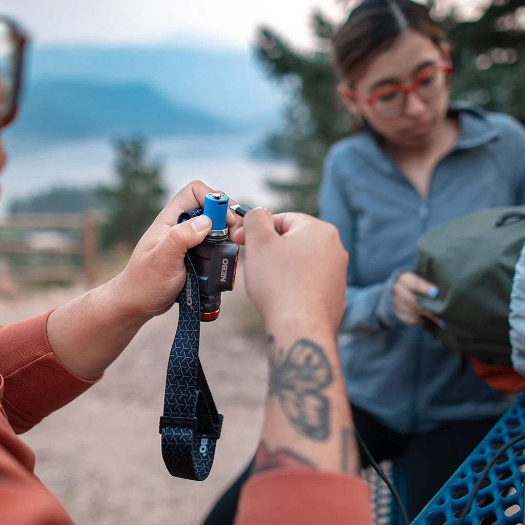 NEBO Transcend 1500 ladattava otsalamppu 1500 lm