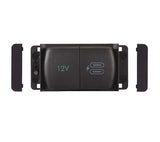 Scanstrut Flip Pro DUO USB-C laturi + 12V pistoke